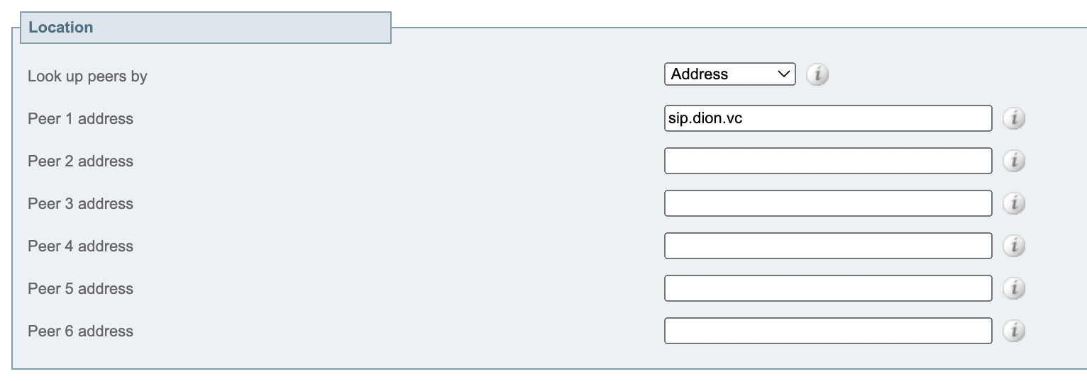 Конфигурация звонков в DION с сокращенным форматом набора номера | DION FAQ