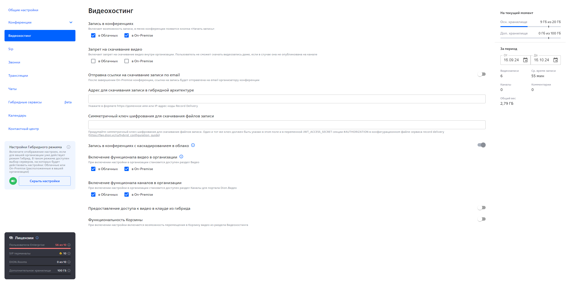 videohosting common